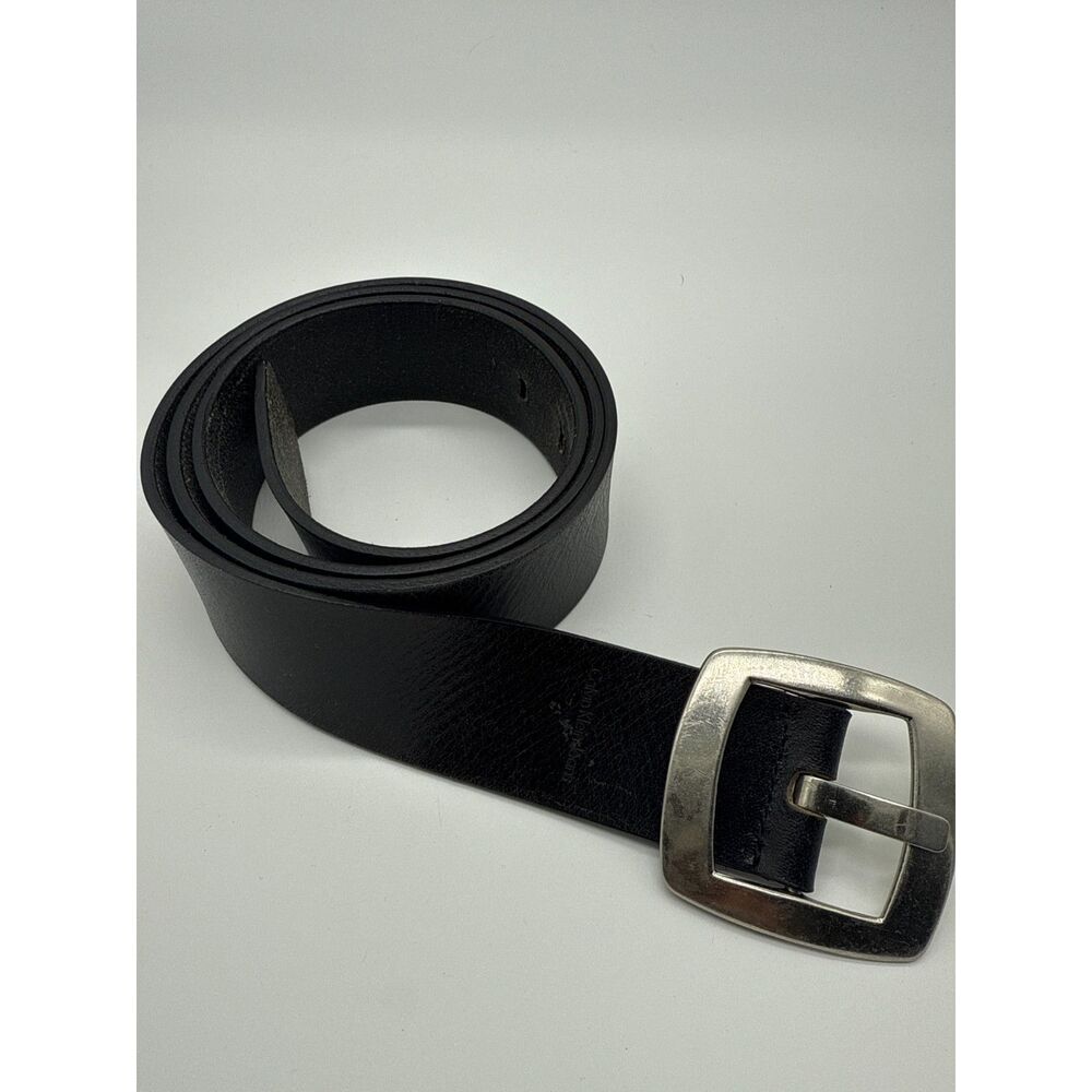 Calvin Kline Jeans Black Genuine Leather Belt 454833R Mens XL